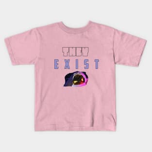 Hard to Keep a Secret - Funny Memes Astronaut Themed Alien Reference | Space and Time | Where Is Proof? Kids T-Shirt